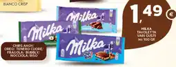Extra Supermercati Milka tavoletta offerta