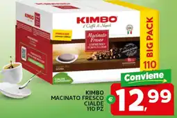 Extra Supermercati Kimbo macinato fresco cialde offerta