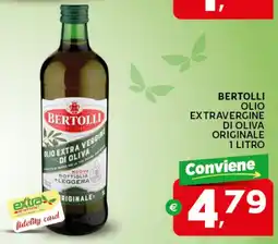 Extra Supermercati Bertolli olio extravergine di oliva originale offerta