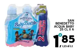 Extra Supermercati San Benedetto Acqua Baby offerta