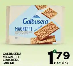 Extra Supermercati Galbusera magretti crackers offerta