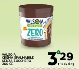 Extra Supermercati Valsòia crema spalmabile senza zucchero offerta