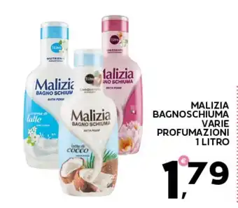 Malizia bagno schiuma