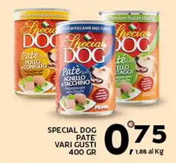 Extra Supermercati Special Dog Pate' offerta