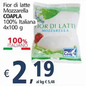 Alter Discount Fior Di Latte Mozzarella Coapla 4x100 g offerta