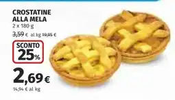 Coop CROSTATINE ALLA MELA offerta
