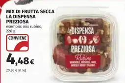 Coop MIX DI FRUTTA SECCA LA DISPENSA PREZIOSA offerta