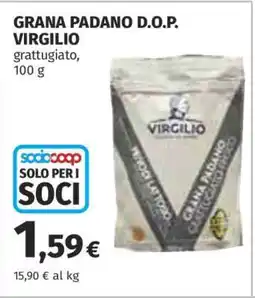 Coop Grana Padano D.O.P. Virgilio offerta
