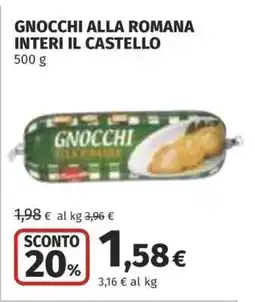 Coop Gnocchi alla Romana Interi Il Castello offerta