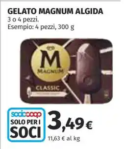 Coop GELATO MAGNUM ALGIDA offerta