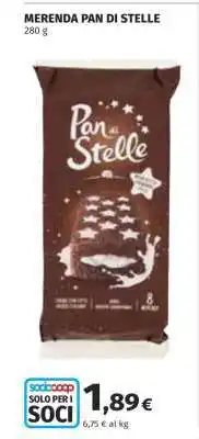 Coop Merenda Pan di Stelle offerta