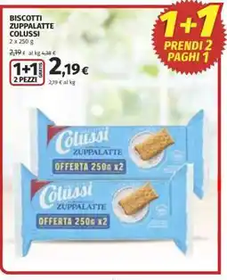 Coop Biscotti Zuppalatte Colussi offerta