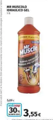 Coop Mr. Muscolo Idraulico Gel offerta