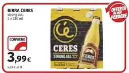 Coop Birra Ceres offerta
