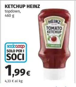 Coop Ketchup Heinz offerta