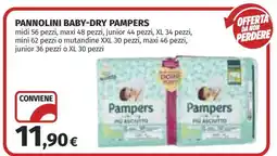 Coop Pannolini Baby Dry Pampers offerta