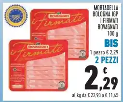 Conad Mortadella Bologna IGP I Firmati Rovagnati offerta