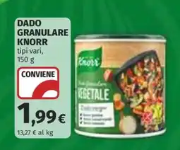 Coop Dado granulare KNORR offerta