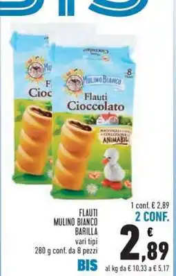 Conad Flauti Mulino Bianco Barilla offerta