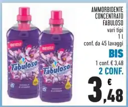 Conad Ammorbidente Concentrato Fabuloso offerta