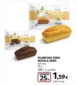 Coop PLUMCAKE ZERO NUVOLA ZERO offerta