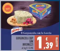 Conad GORGONZOLA DOP GIM INVERNIZZI offerta