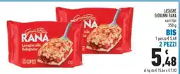 Conad Lasagne Giovanni Rana offerta