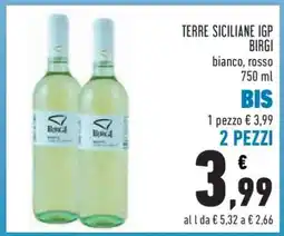 Conad TERRE SICILIANE IGP BIRGI offerta