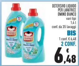 Conad Omino Bianco Detersivo Liquido per Lavatrice offerta