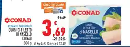 Conad Cuori di Filetto di Nasello Conad offerta