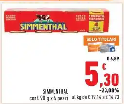 Conad SIMMENTHAL offerta