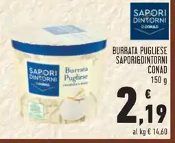 Conad Burrata Pugliese Sapori&Dintorni Conad offerta