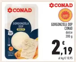 Conad GORGONZOLA DOP CONAD offerta