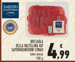 Conad Bresaola della Valtellina IGP offerta