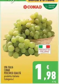 Conad Uva Italia offerta