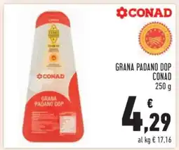 Conad Grana Padano DOP Conad offerta