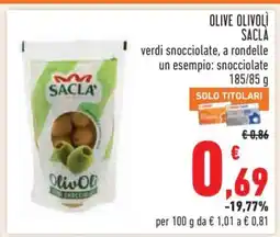 Conad OLIVE OLIVOLÌ SACLÀ offerta