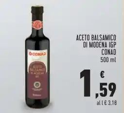 Conad ACETO BALSAMICO DI MODENA IGP CONAD offerta
