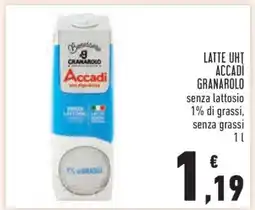 Conad LATTE UHT ACCADI GRANAROLO offerta