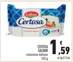Conad CERTOSA GALBANI offerta