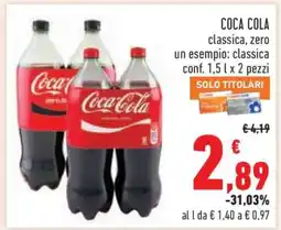 Conad Coca Cola offerta