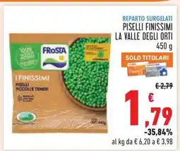 Conad Piselli Finissimi La Valle Degli Orti offerta