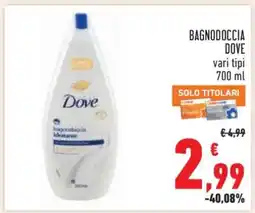 Conad BAGNODOCCIA DOVE offerta