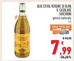Conad Olio Extra Vergine di Oliva Il Casolare Farchioni offerta