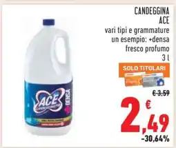 Conad Candeggina Ace offerta