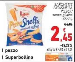 Conad Barchette Patasnella Pizzoli offerta