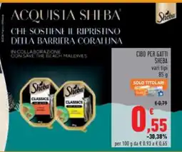 Conad CIBO PER GATTI SHEBA offerta