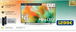 Euronics Samsung 85" 4K Smart TV offerta