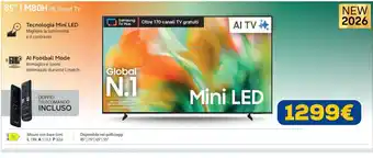 Samsung 85" 4K Smart TV