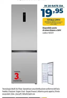 Sinergy Frigo reversibile offerta